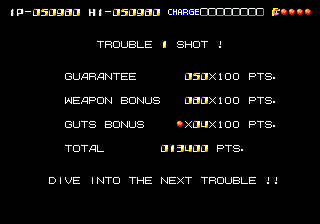 Trouble Shooter screenshot 3 for Sega Genesis